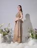 Aliyah Gold Mirror Work Lehenga Set