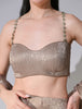 Nyssa Karat Gold Shimmer Lehenga Set