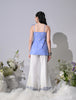 Hazel Regular Fit Cotton Co-Ord Set (Blue)