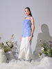Hazel Regular Fit Cotton Co-Ord Set (Blue)