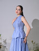 CHERIE GINGHAM CO-ORD SET (Blue)