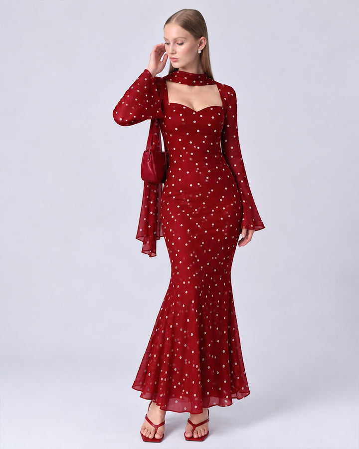 RUSSELL POLKA DRESS