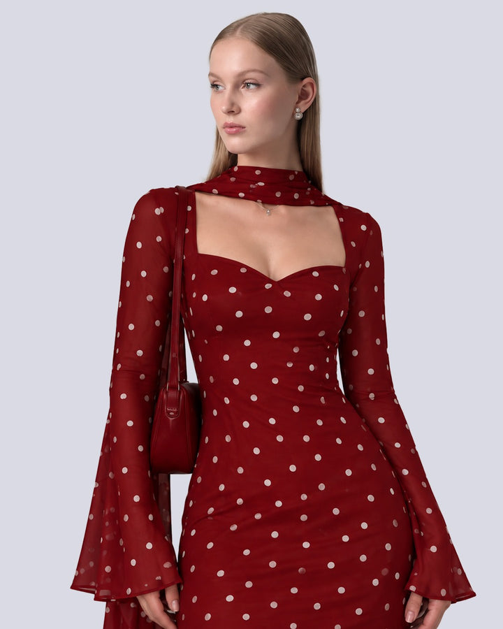 RUSSELL POLKA DRESS