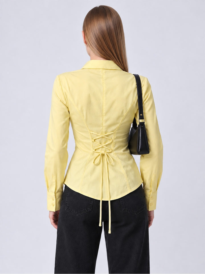 HAILEY Corset Shirt