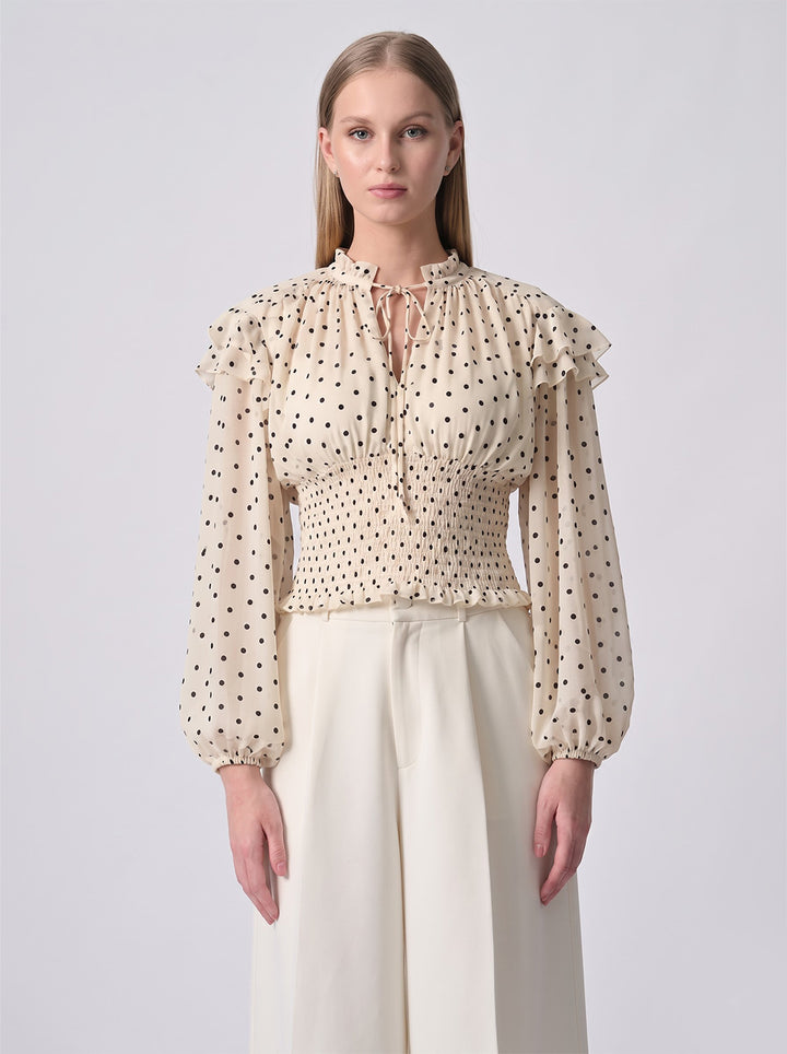 QUINN TOP (Beige)