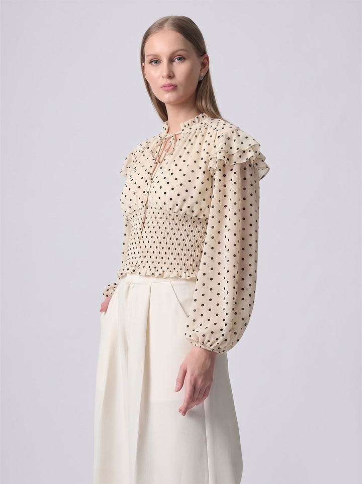 QUINN TOP (Beige)