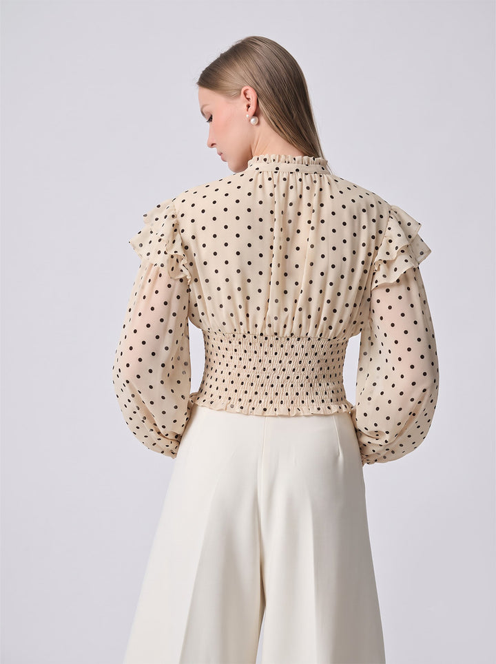 QUINN TOP (Beige)