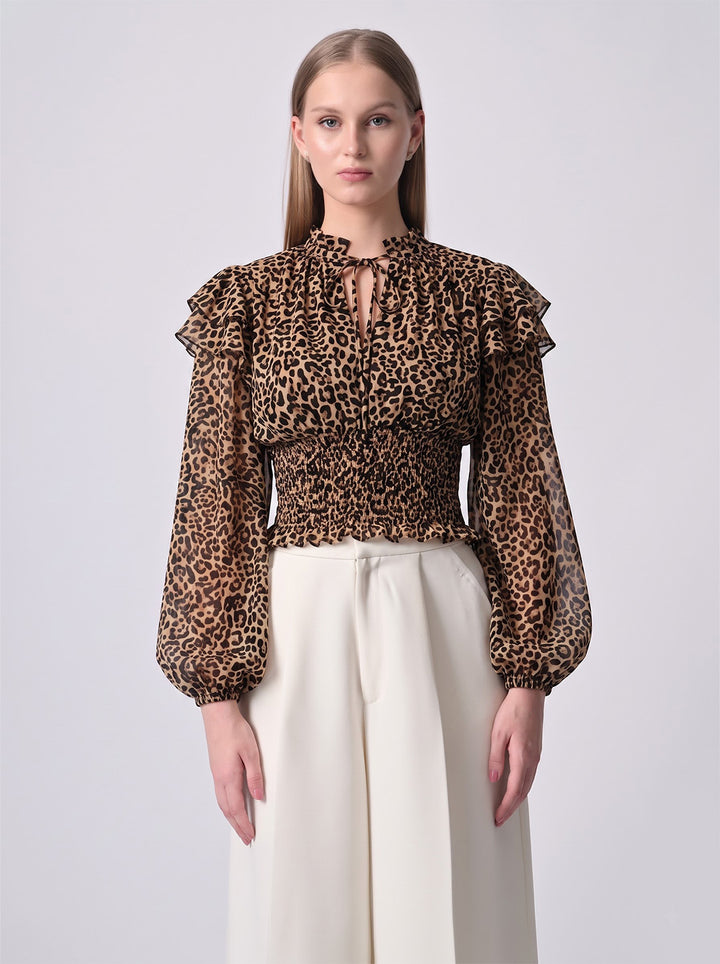 QUINN TOP (Leopard)