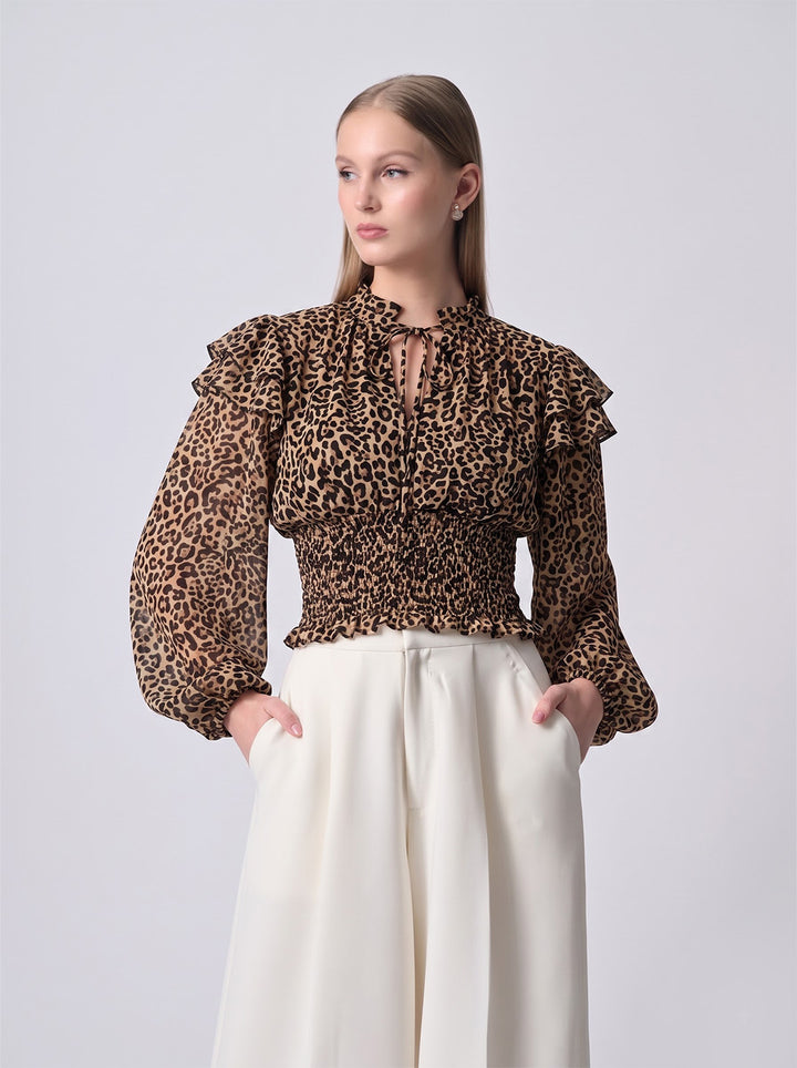 QUINN TOP (Leopard)