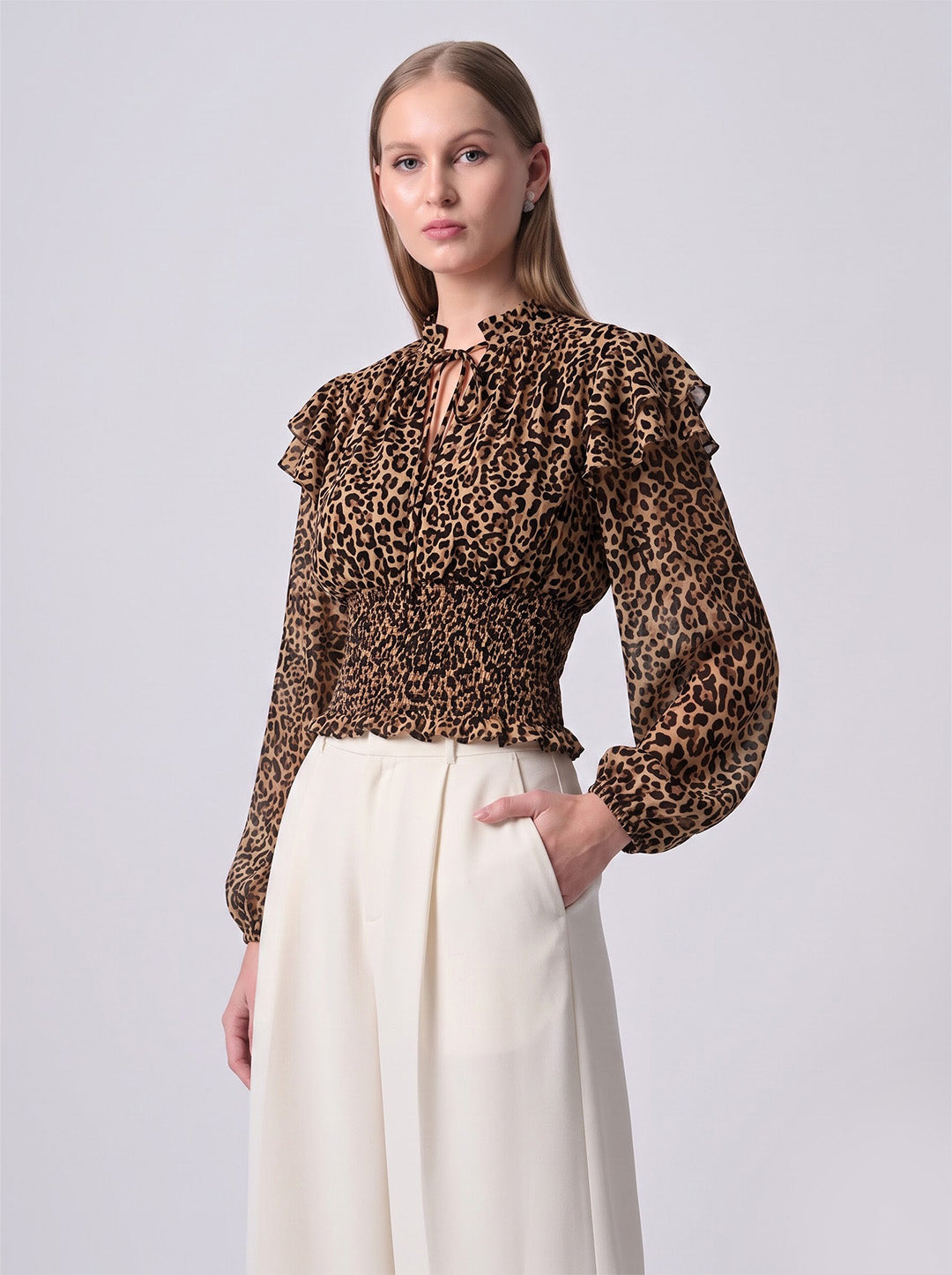 QUINN TOP (Leopard)